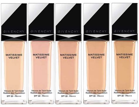 givenchy matissime velvet foundation mat sand|Givenchy Matissime Velvet Radiant Mat Fluid Foundation: .